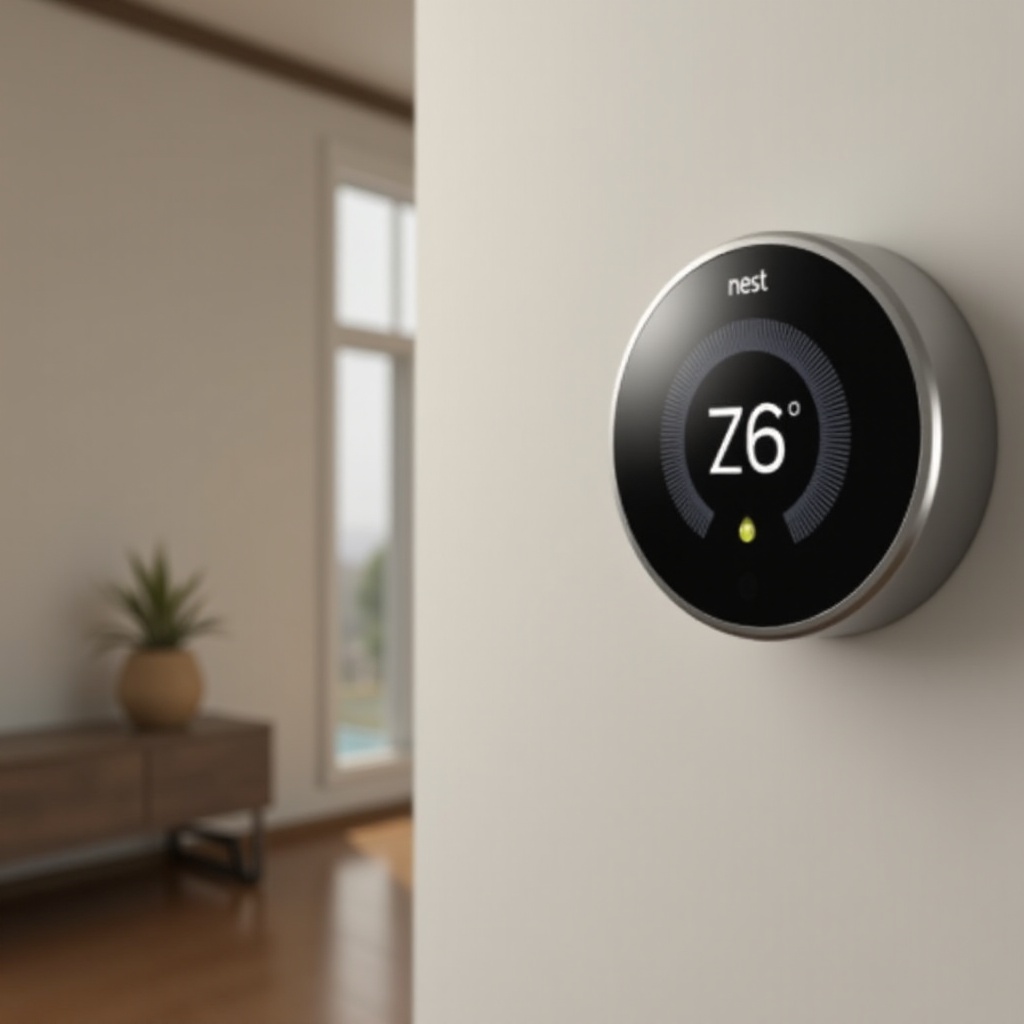 how to set nest thermostat to hold temp
