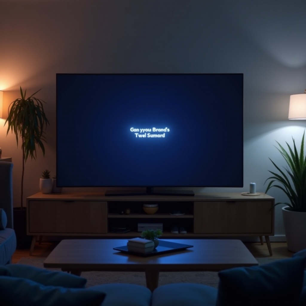 삼성 TV에서 HDMI 신호 없음