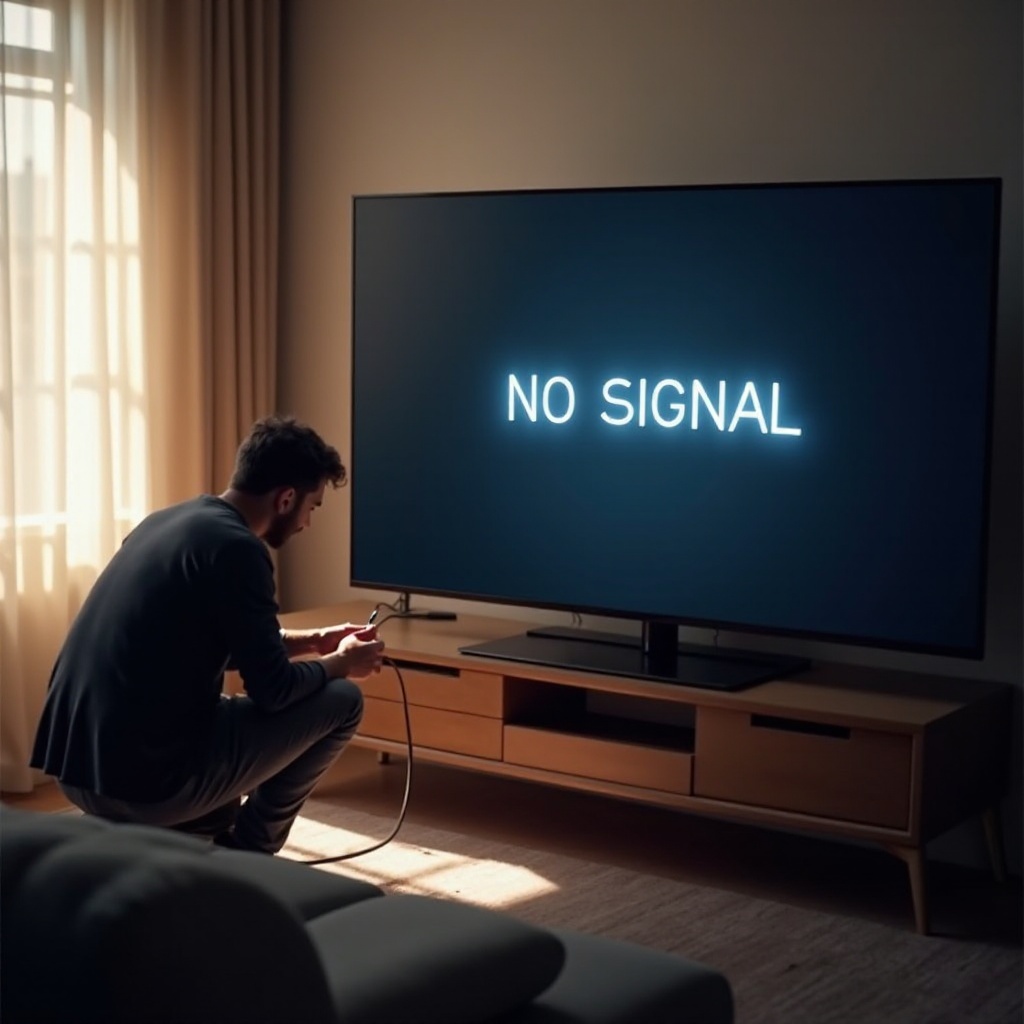 hdmi not working on tv no signal