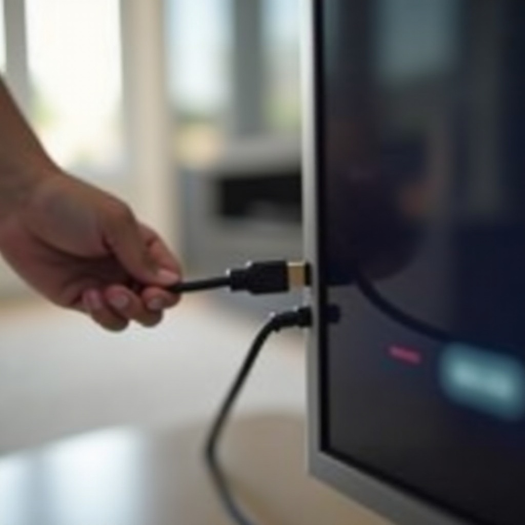 tidak ada sinyal hdmi di tv samsung