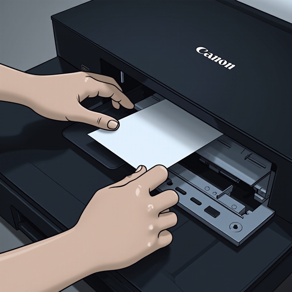 วิธีแก้ปัญหากระดาษติดในเครื่องพิมพ์ Canon