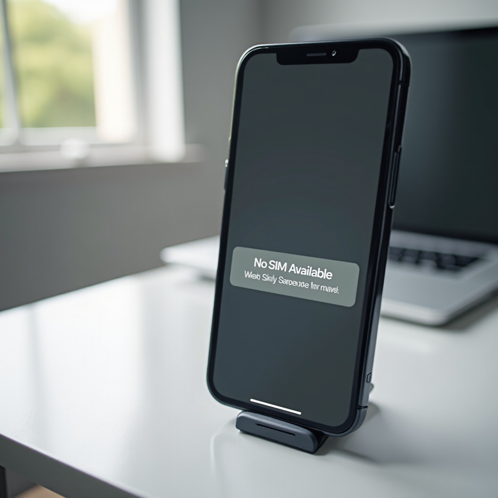 mengapa ponsel saya mengatakan tidak ada sim tersedia iphone