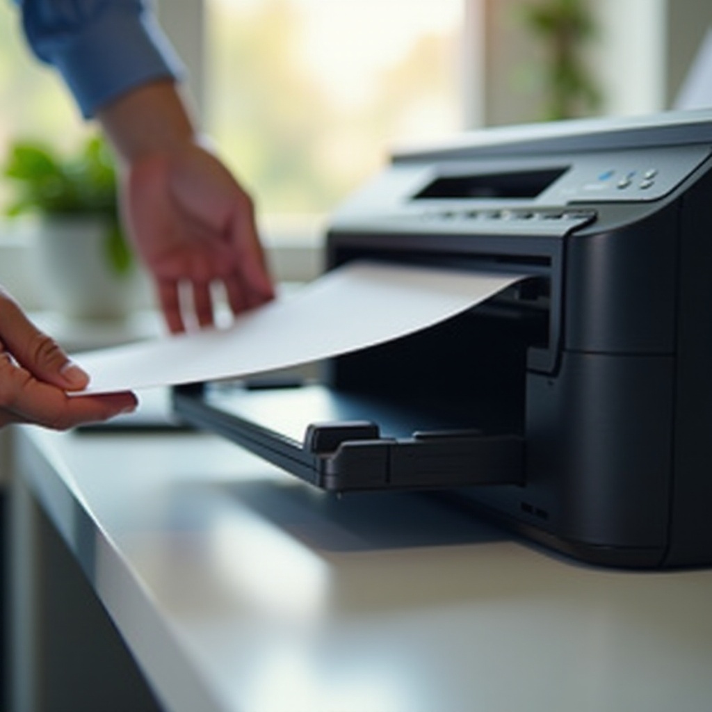 cara memperbaiki kertas macet di printer canon