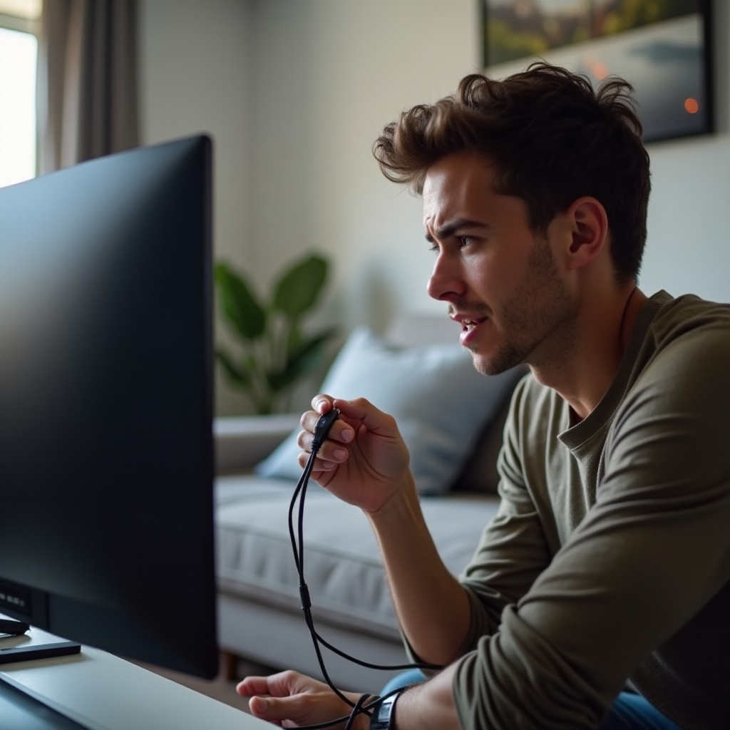 hdmi werkt niet op tv, geen signaal