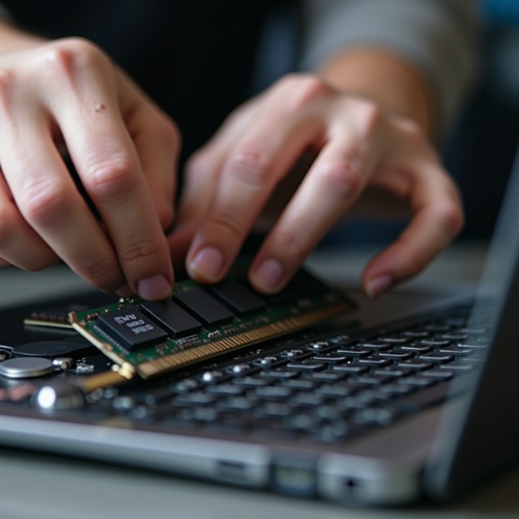 ラップトップにRAMメモリを追加する方法