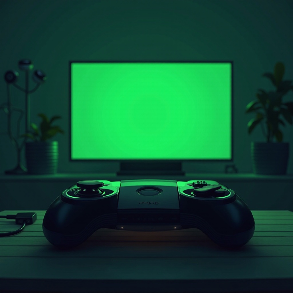 ps4 vihreän kuvaruudun korjaus