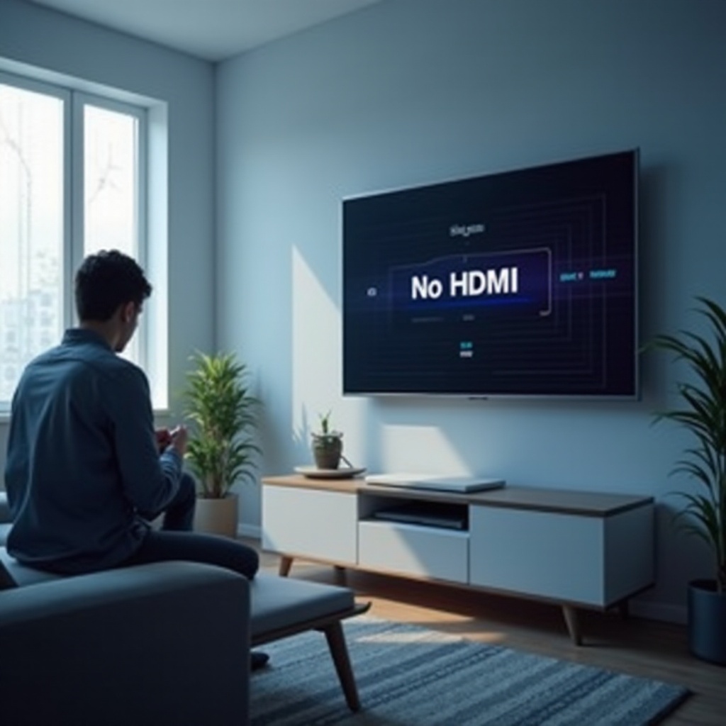 삼성 TV에서 HDMI 신호 없음