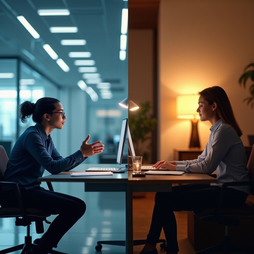 Zoom saya bermasalah di kantor tetapi tidak di rumah