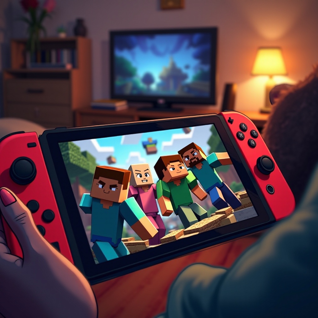 วิธีเล่นหลายคนใน Minecraft บน Nintendo Switch