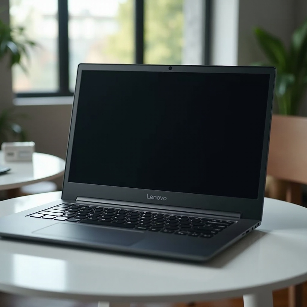 przycisk restartu laptopa Lenovo