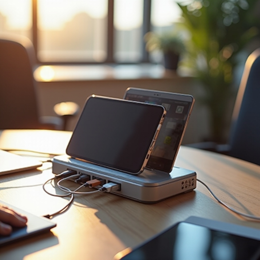 docking station with power elivery