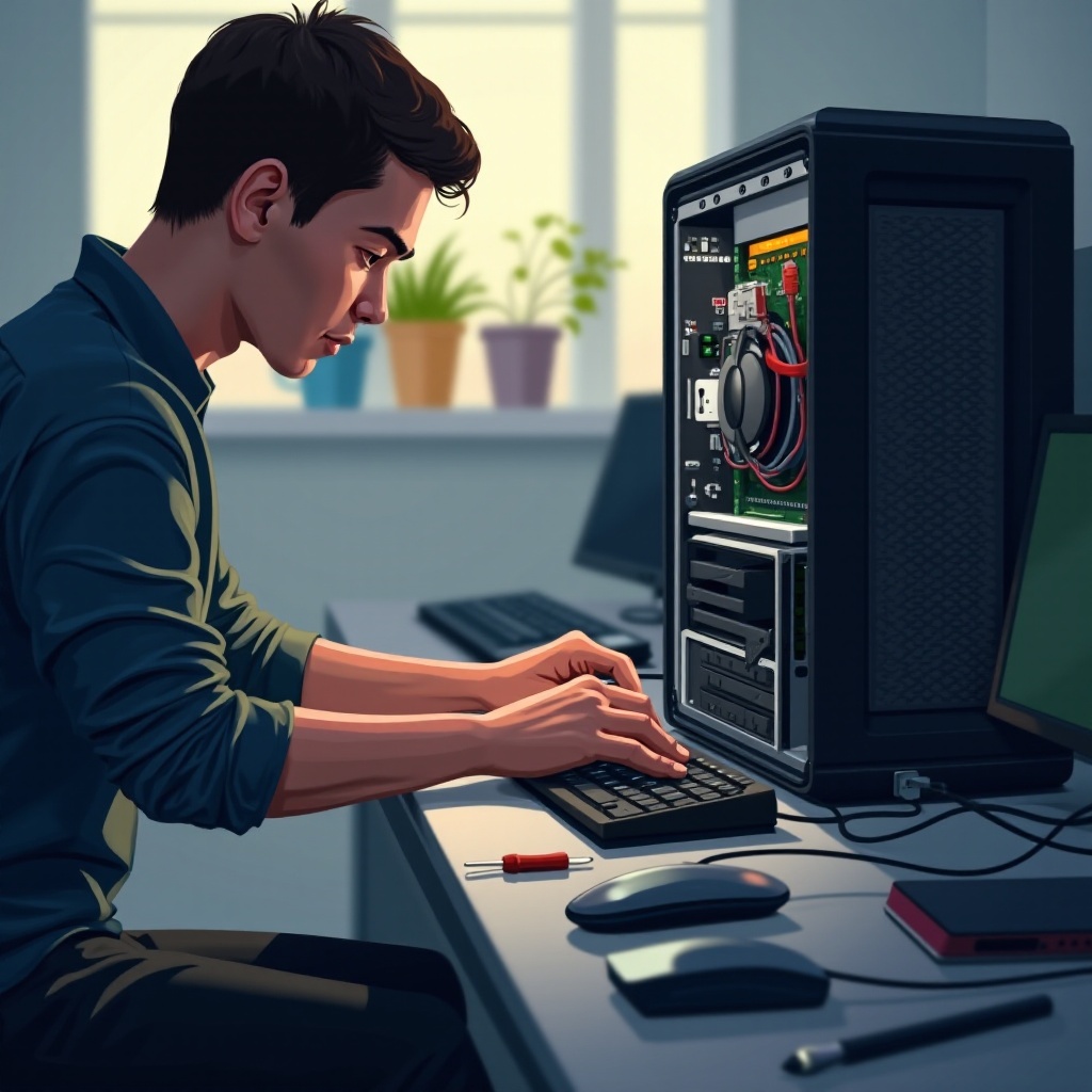 computer wil niet resetten