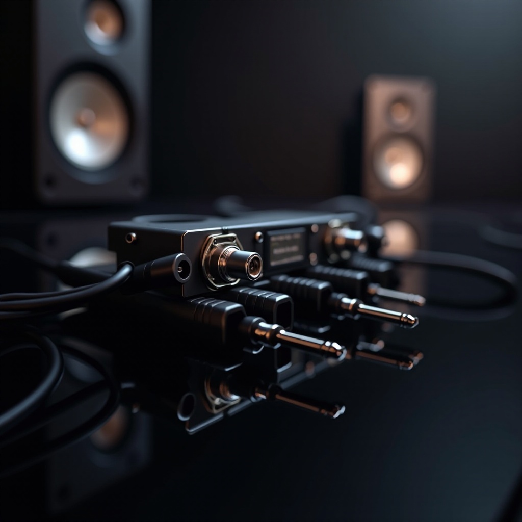 luidsprekers met XLR