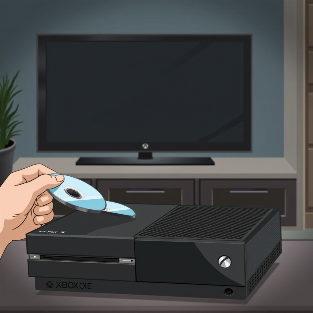 ดิสก์ติดอยู่ใน Xbox One