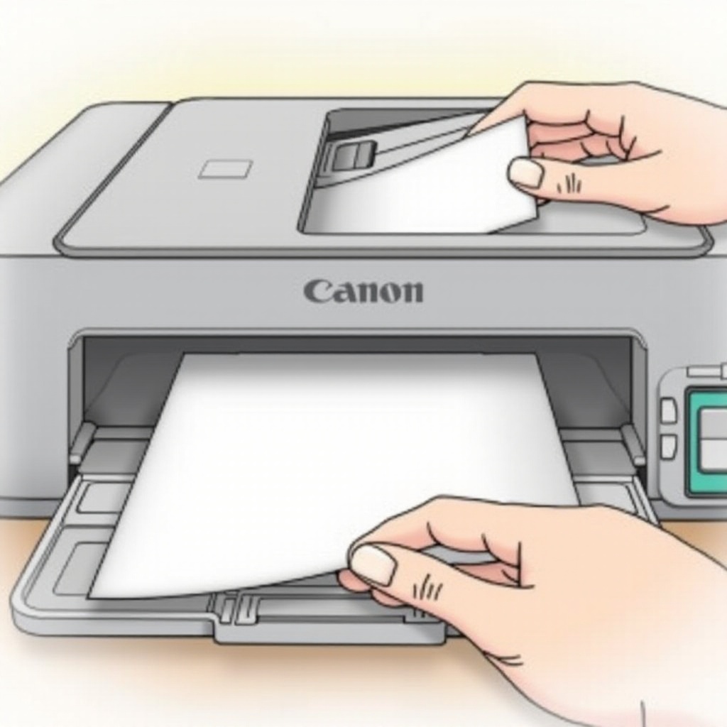 kuinka korjata paperitukos Canon-tulostimessa