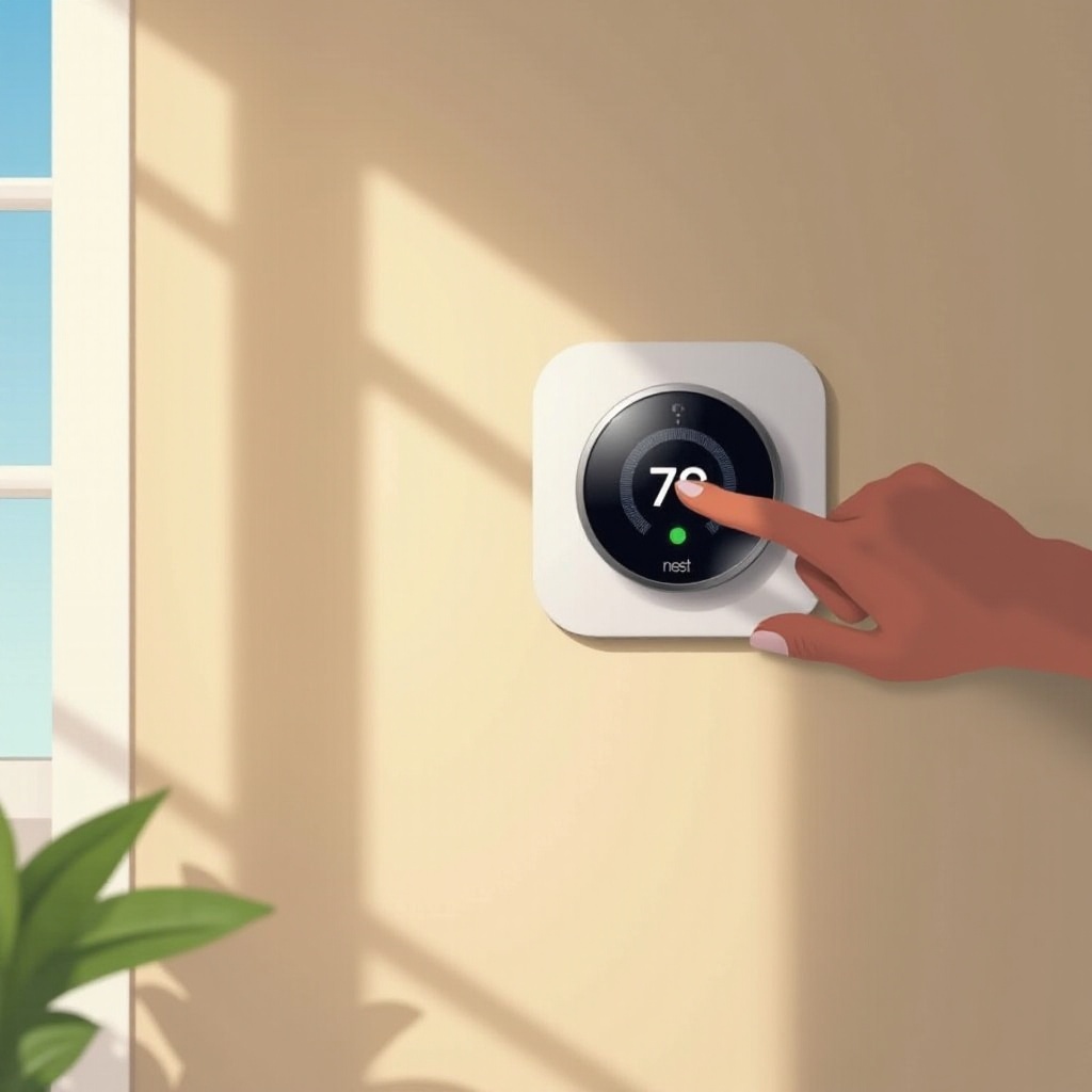 cara mengatur termostat nest agar menahan suhu