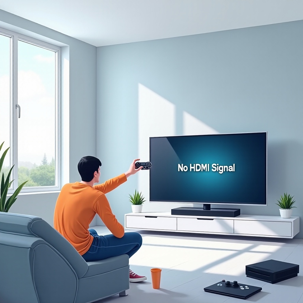 サムスンテレビでHDMI信号がありません