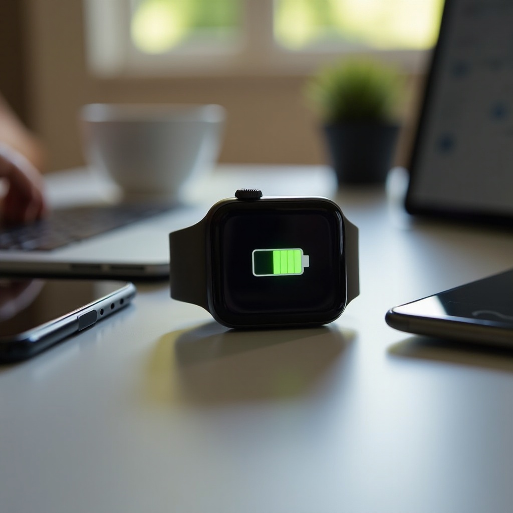 apple watch suddenly draining battery