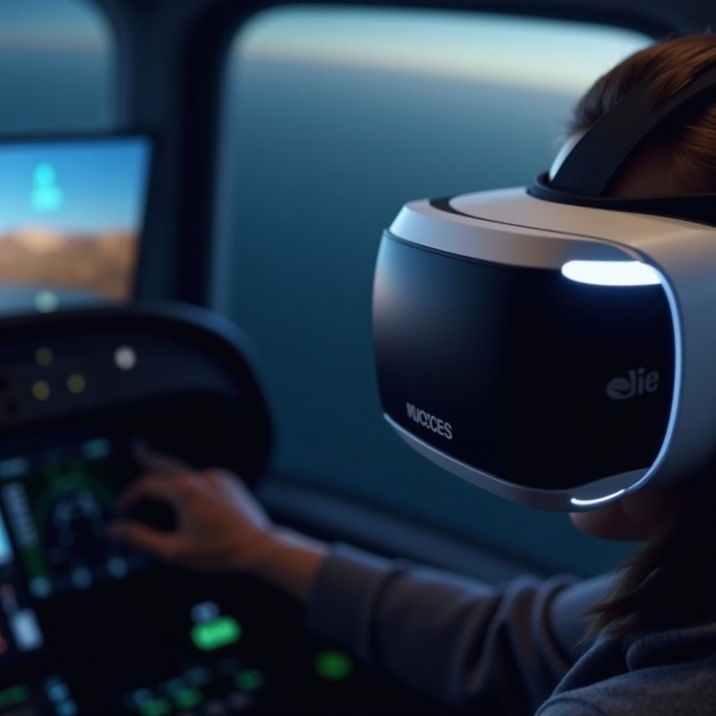 headset VR terbaik untuk sim penerbangan