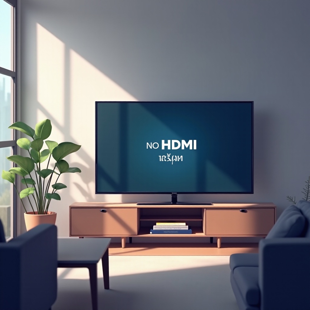 ไม่มีสัญญาณ HDMI บนโทรทัศน์ Samsung