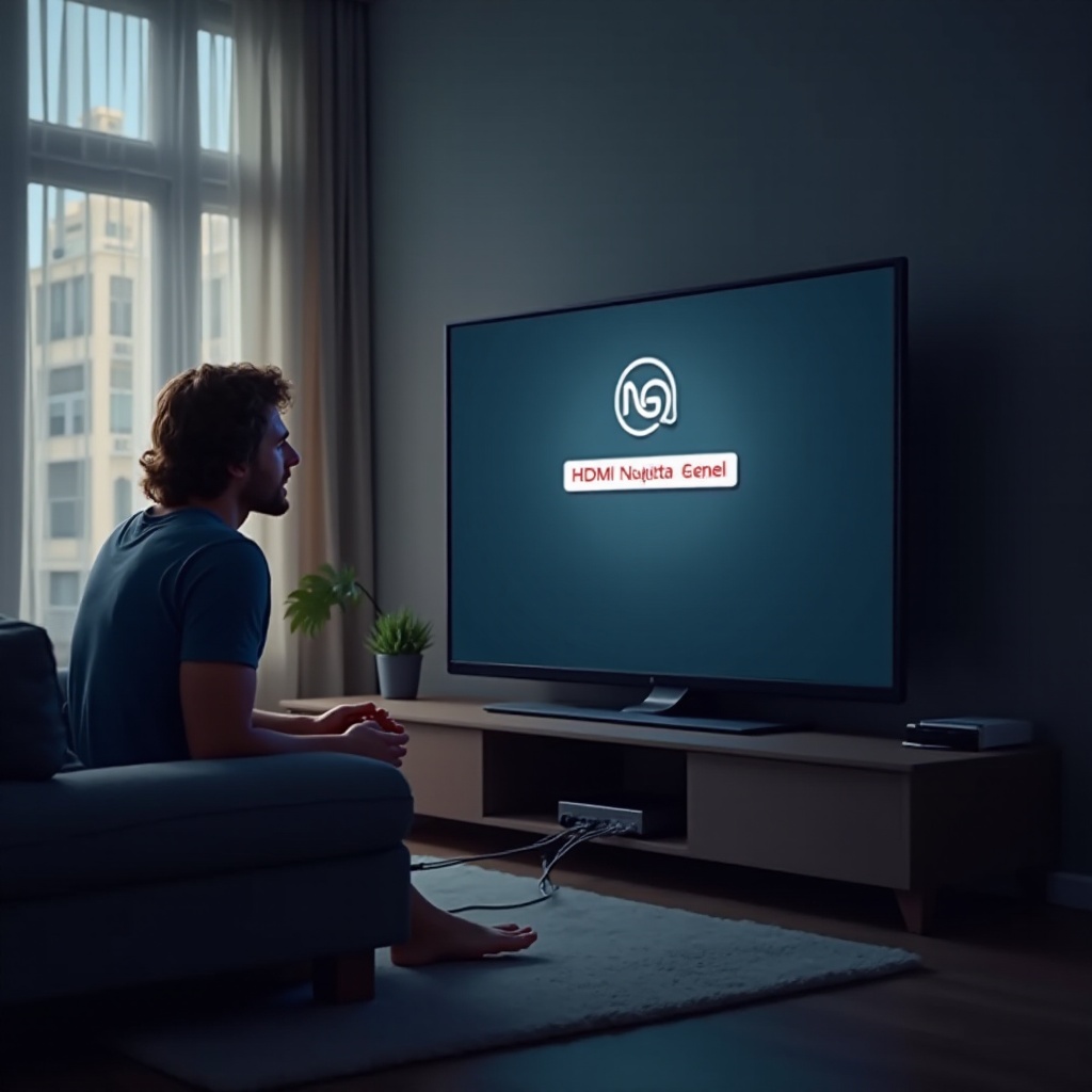hdmi ei toimi televisiossa, ei signaalia