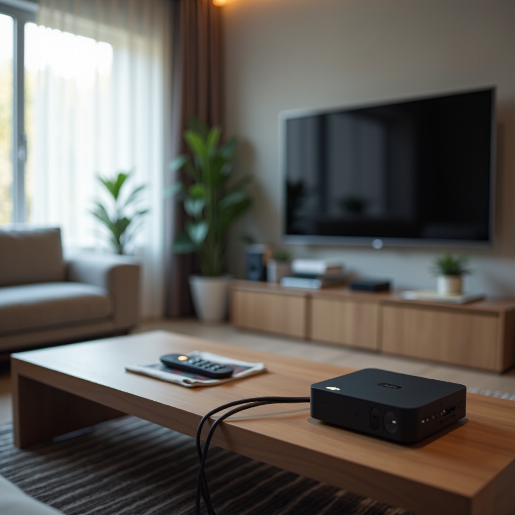 kotak untuk TV dengan semua saluran