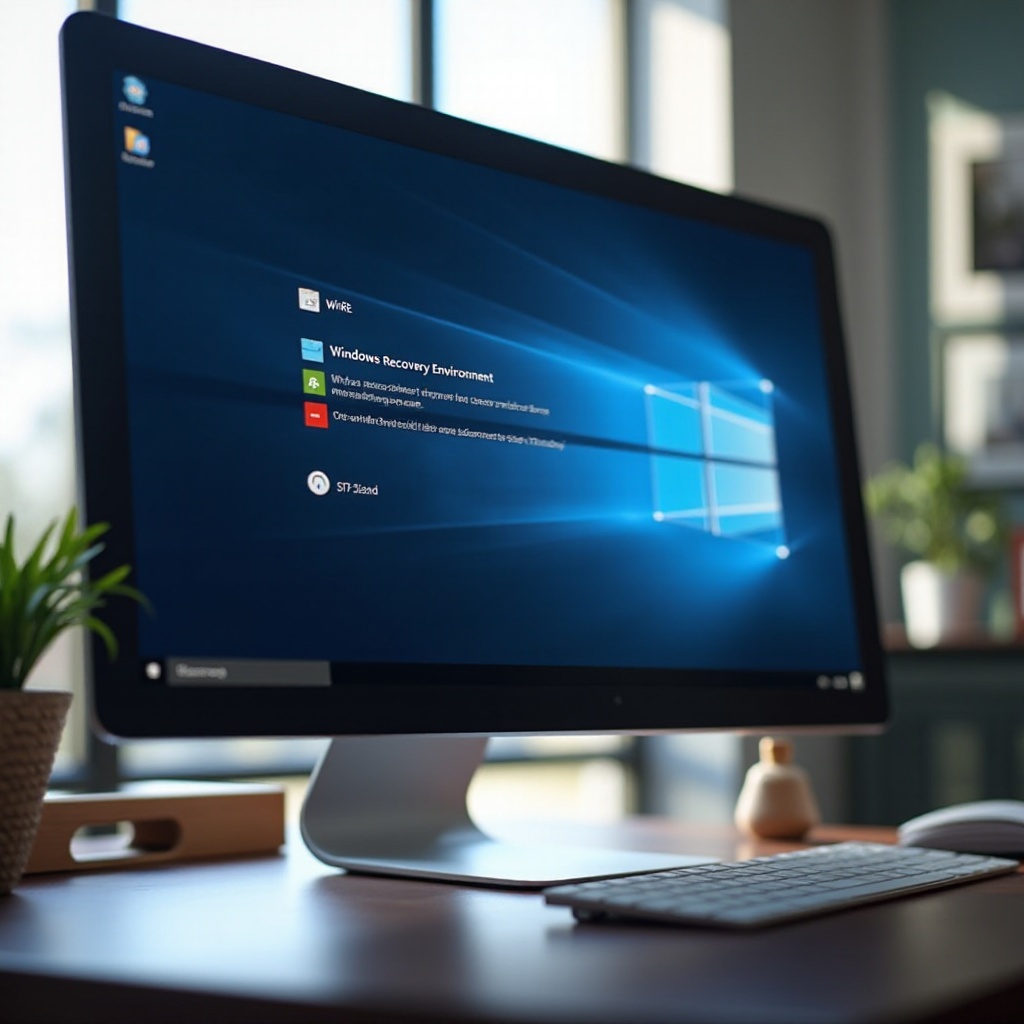 Windows回復環境に入る方法