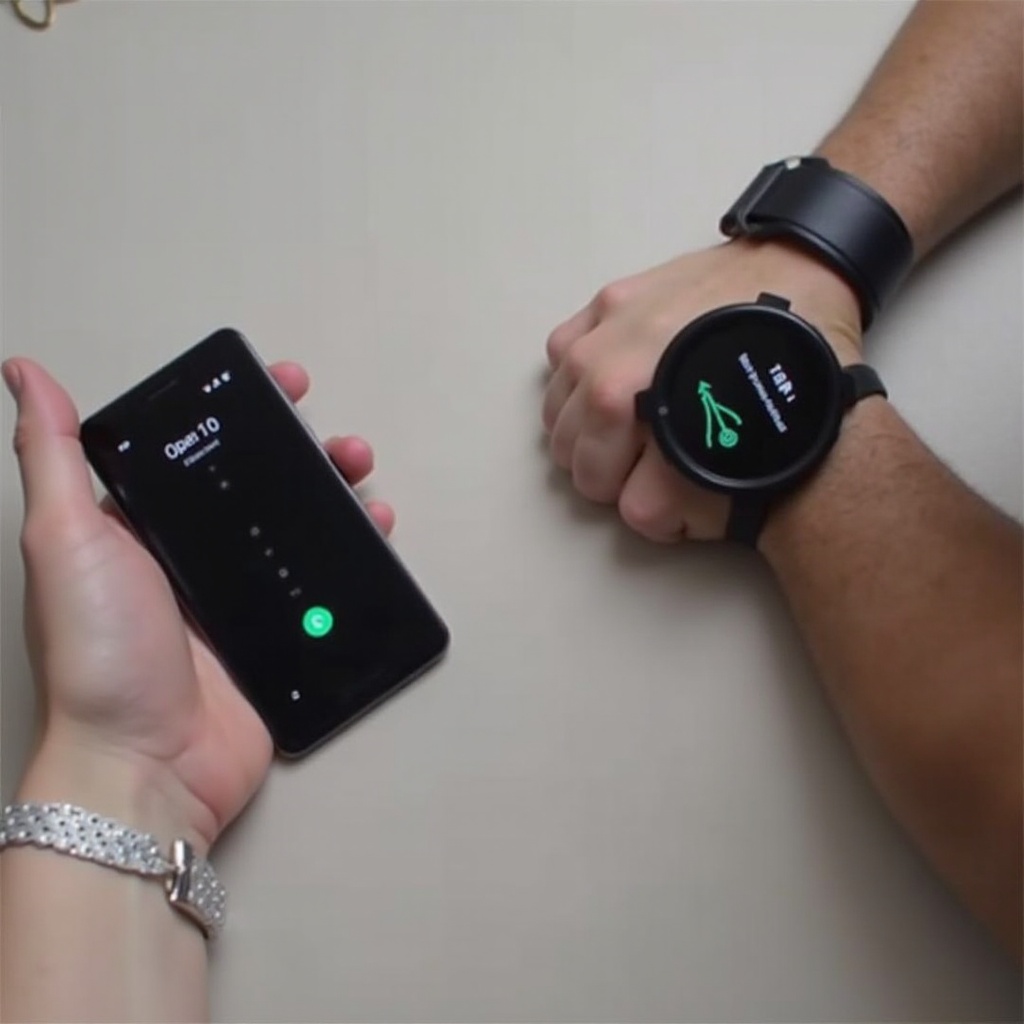 how to pair smart watch to samsung