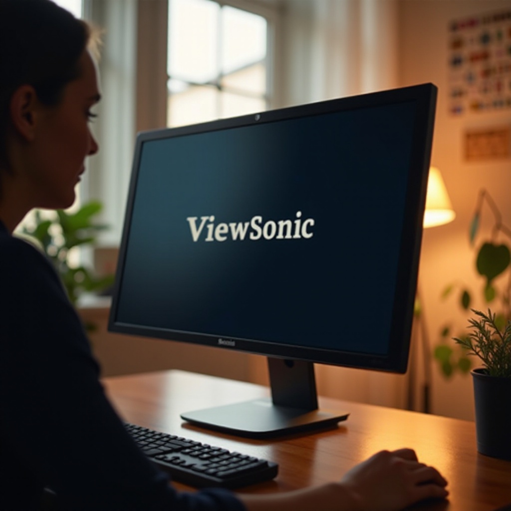 monitor viewsonic tidak menyala ketika komputer dinyalakan