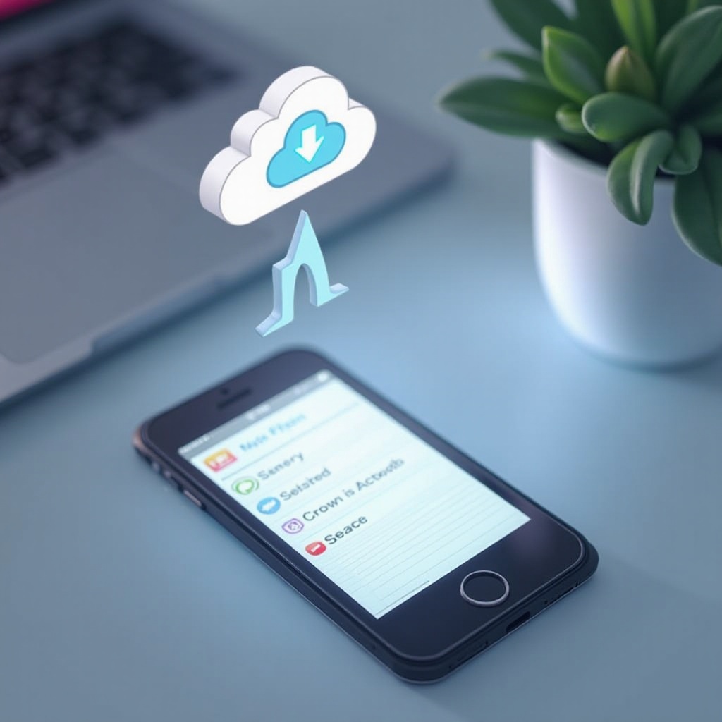 iCloudからiPhoneにメモを同期する方法