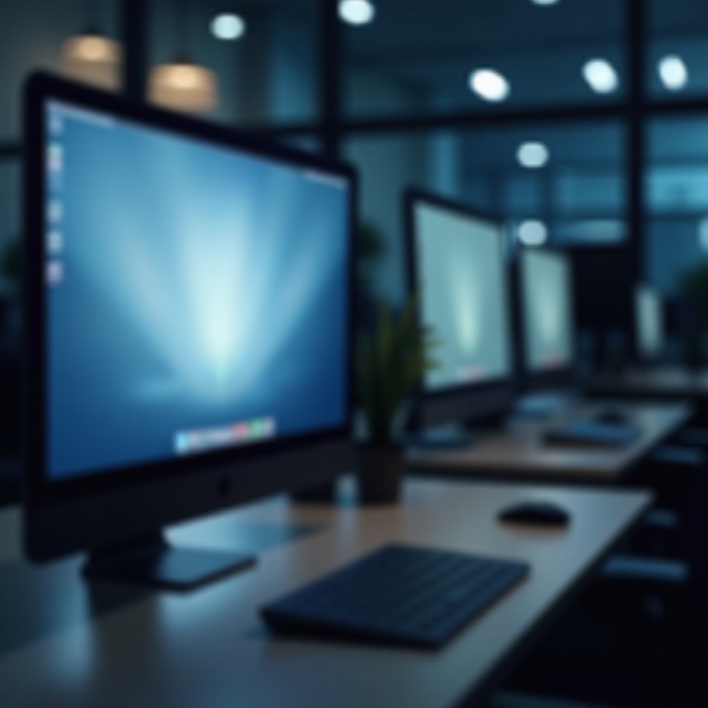 monitorweergave wazig