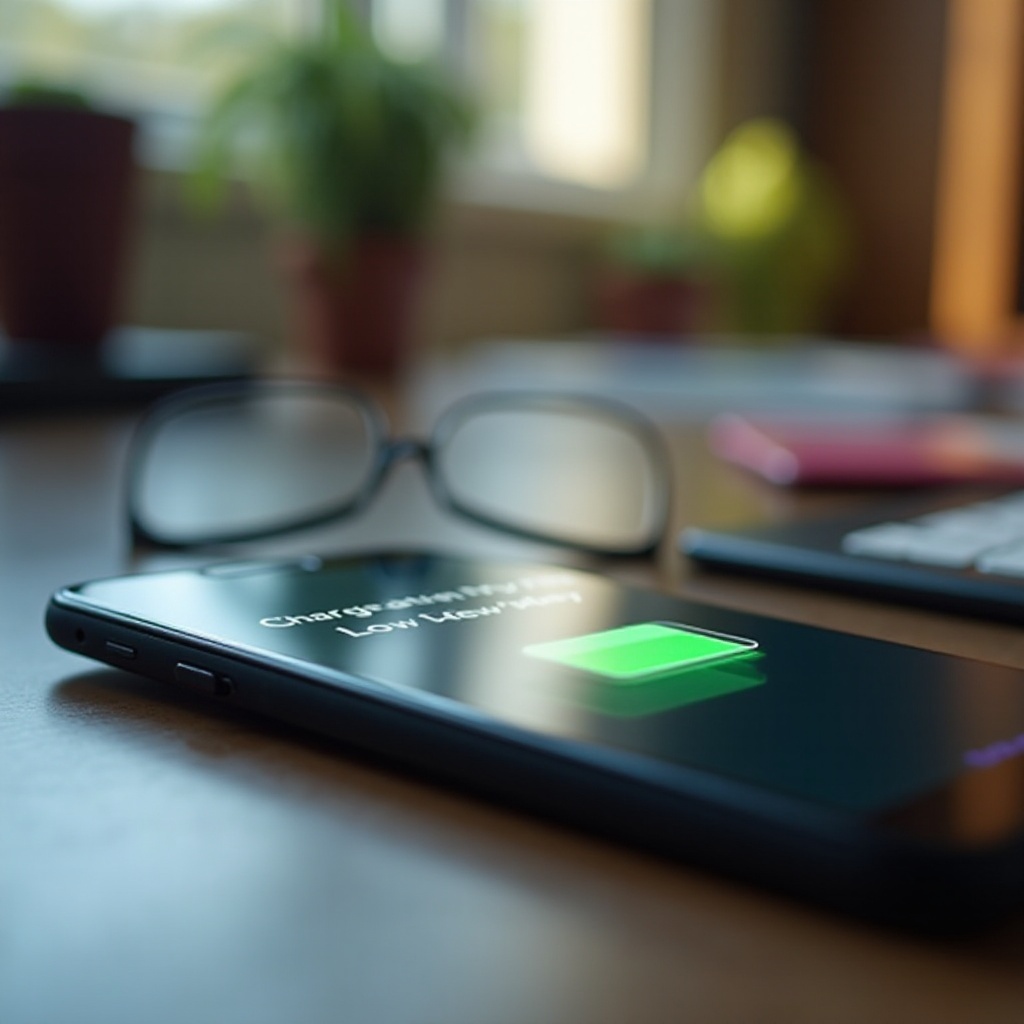 โทรศัพท์ของฉันจะไม่ชาร์จเกิน 1