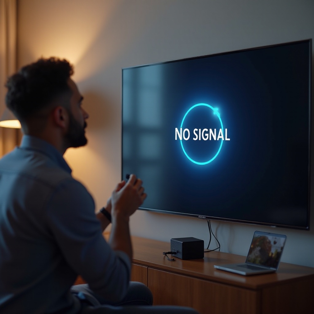テレビでHDMIが動作せず、信号がありません