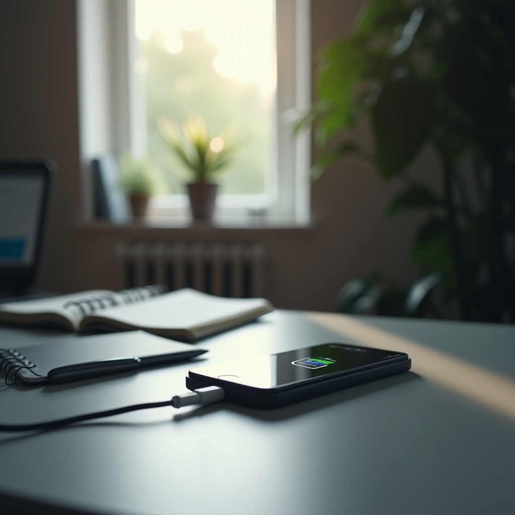 โทรศัพท์ของฉันจะไม่ชาร์จเกิน 1