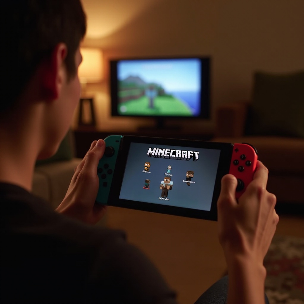 hoe multiplayer te spelen op Minecraft Nintendo Switch