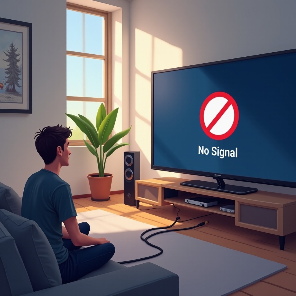 hdmi tidak berfungsi di tv tidak ada sinyal