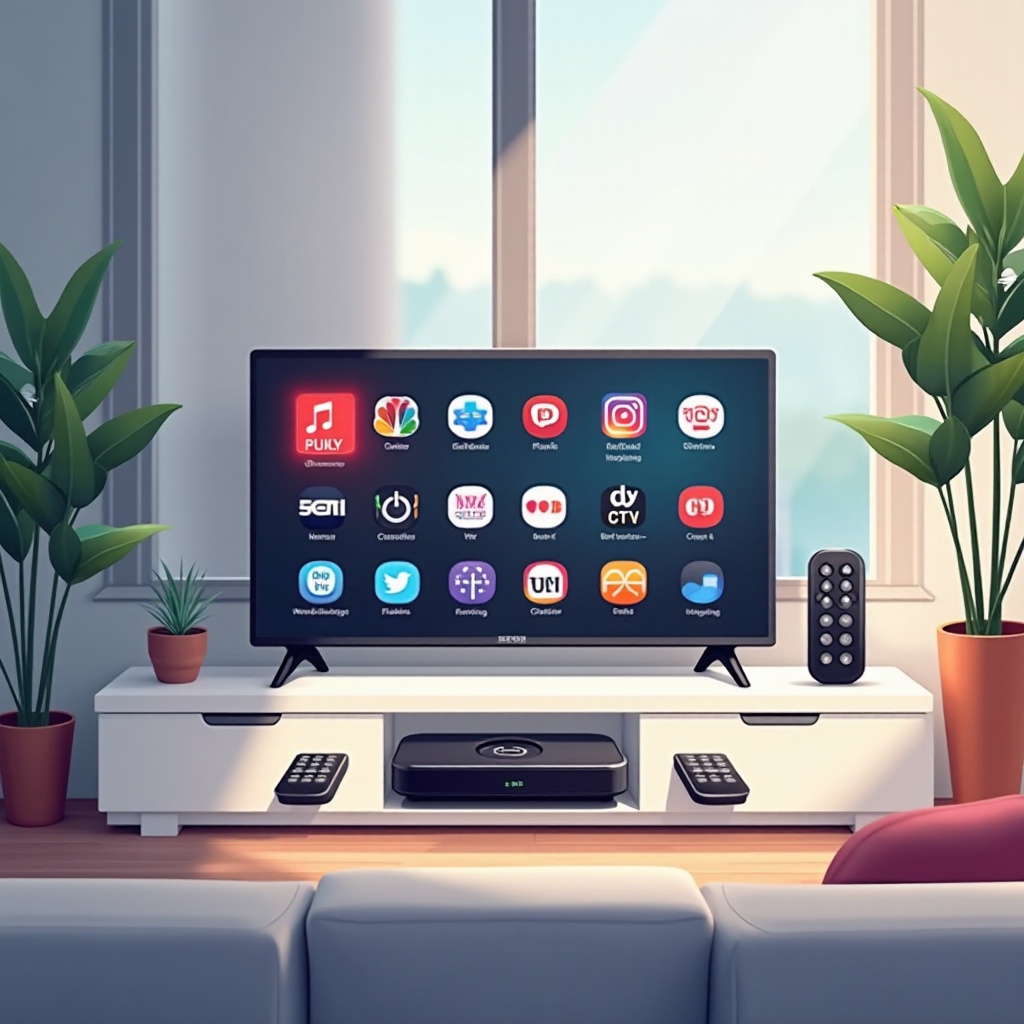모든 채널이 있는 TV용 박스