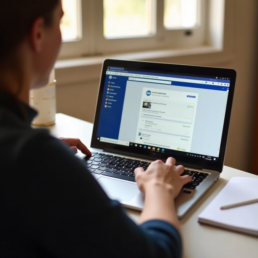 clean up facebook on laptop windows 11