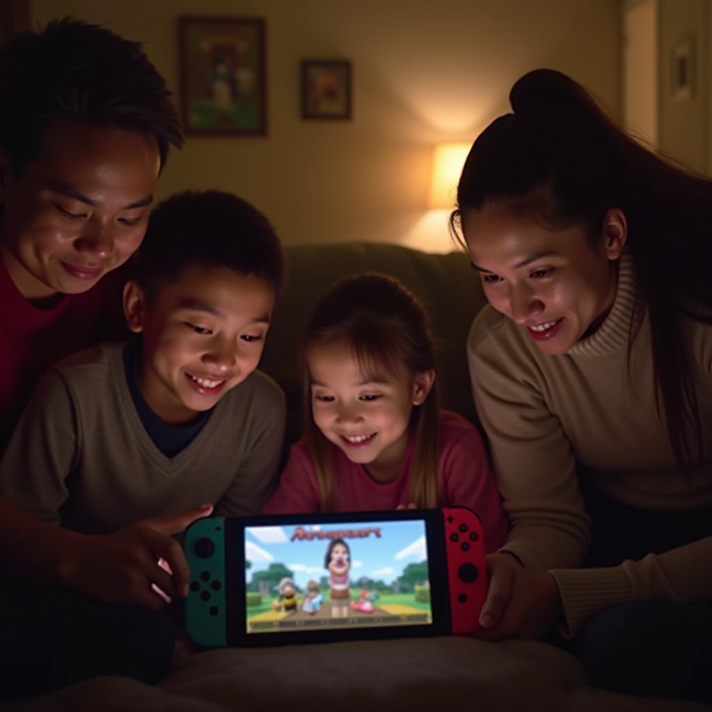 kuinka pelata moninpeliä Minecraftissa Nintendo Switchillä