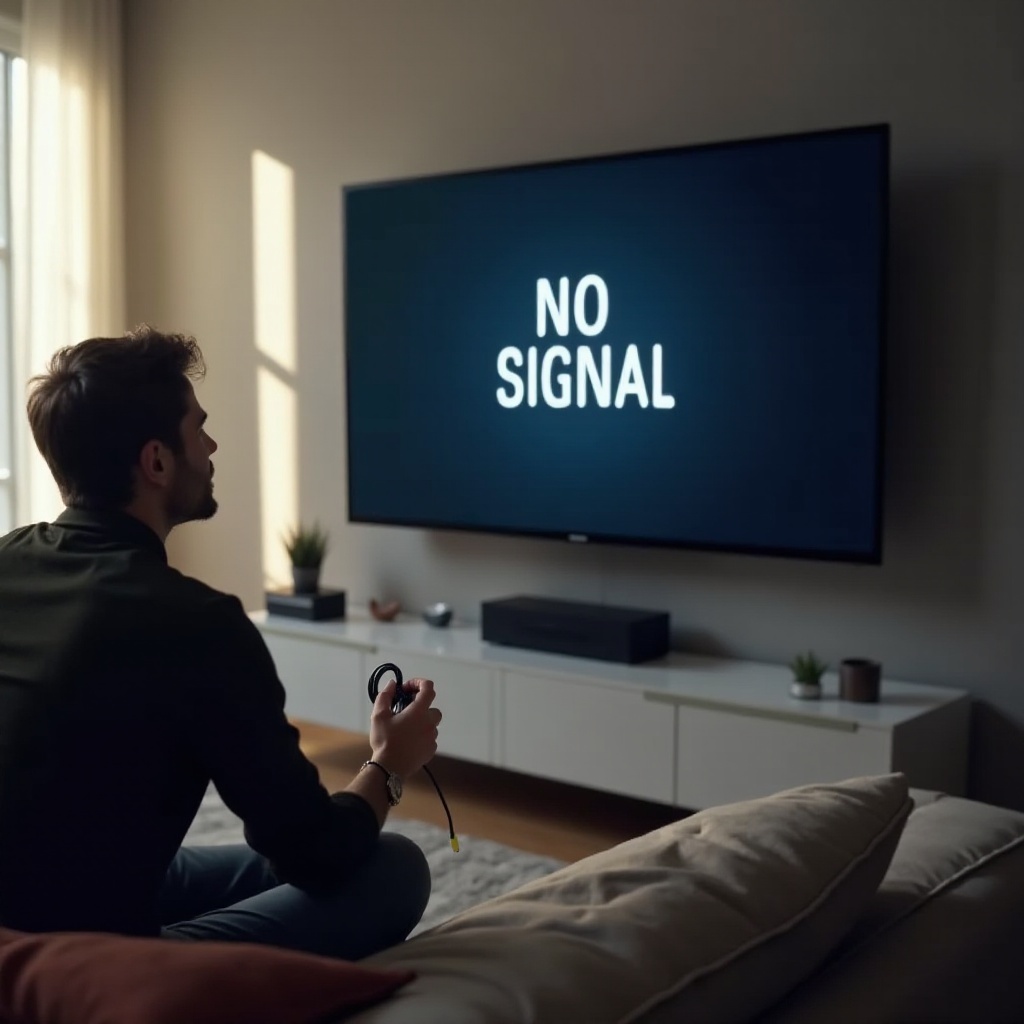hdmi ei toimi televisiossa, ei signaalia
