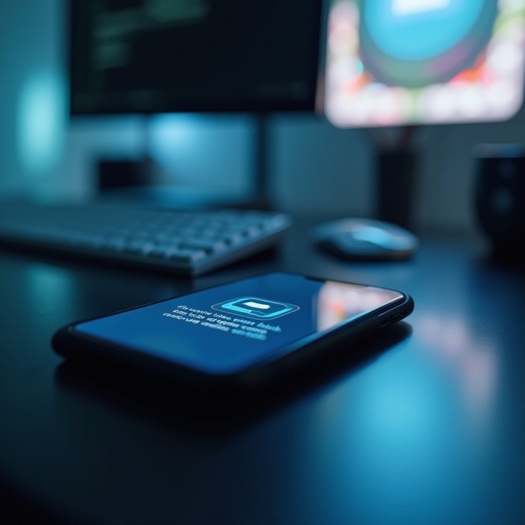 my phone won't charge past 1