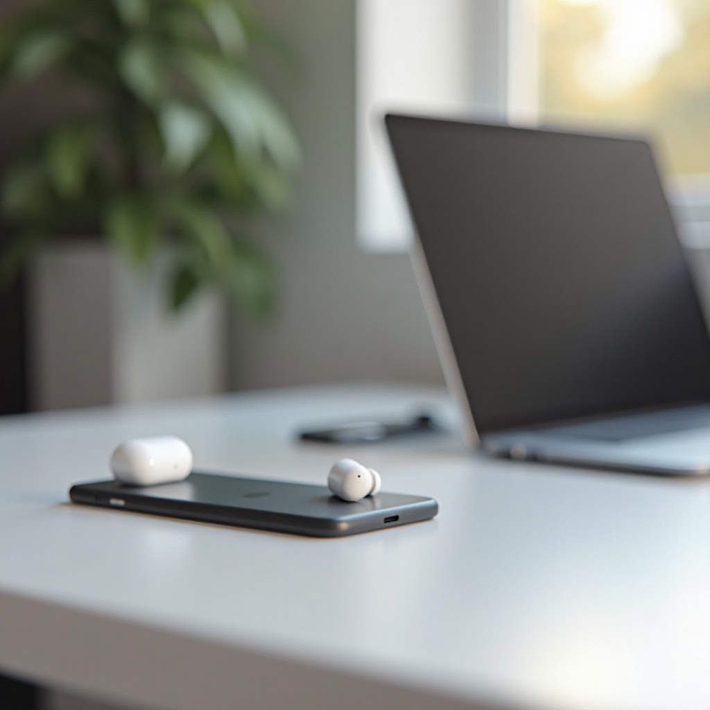 ピクセルバッズをiPhoneに接続する