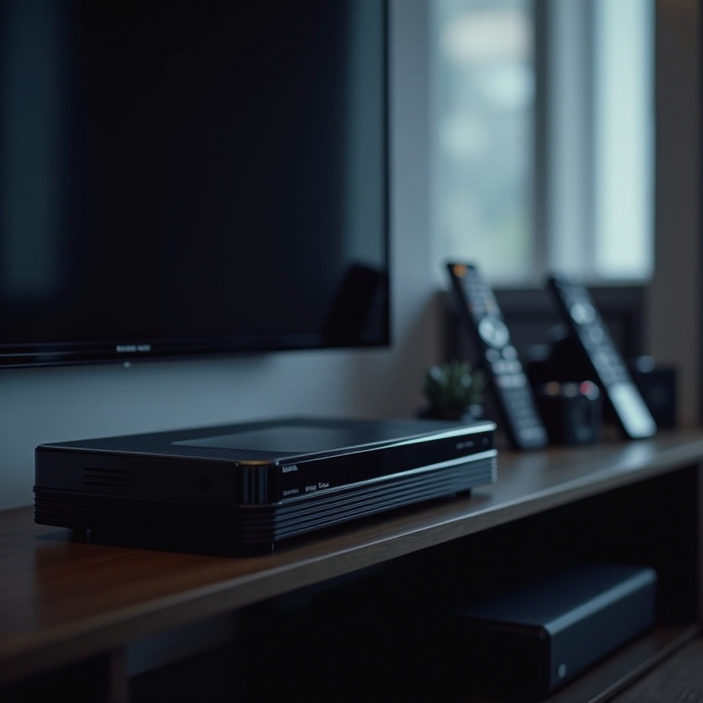 pudełko na telewizor ze wszystkimi kanałami