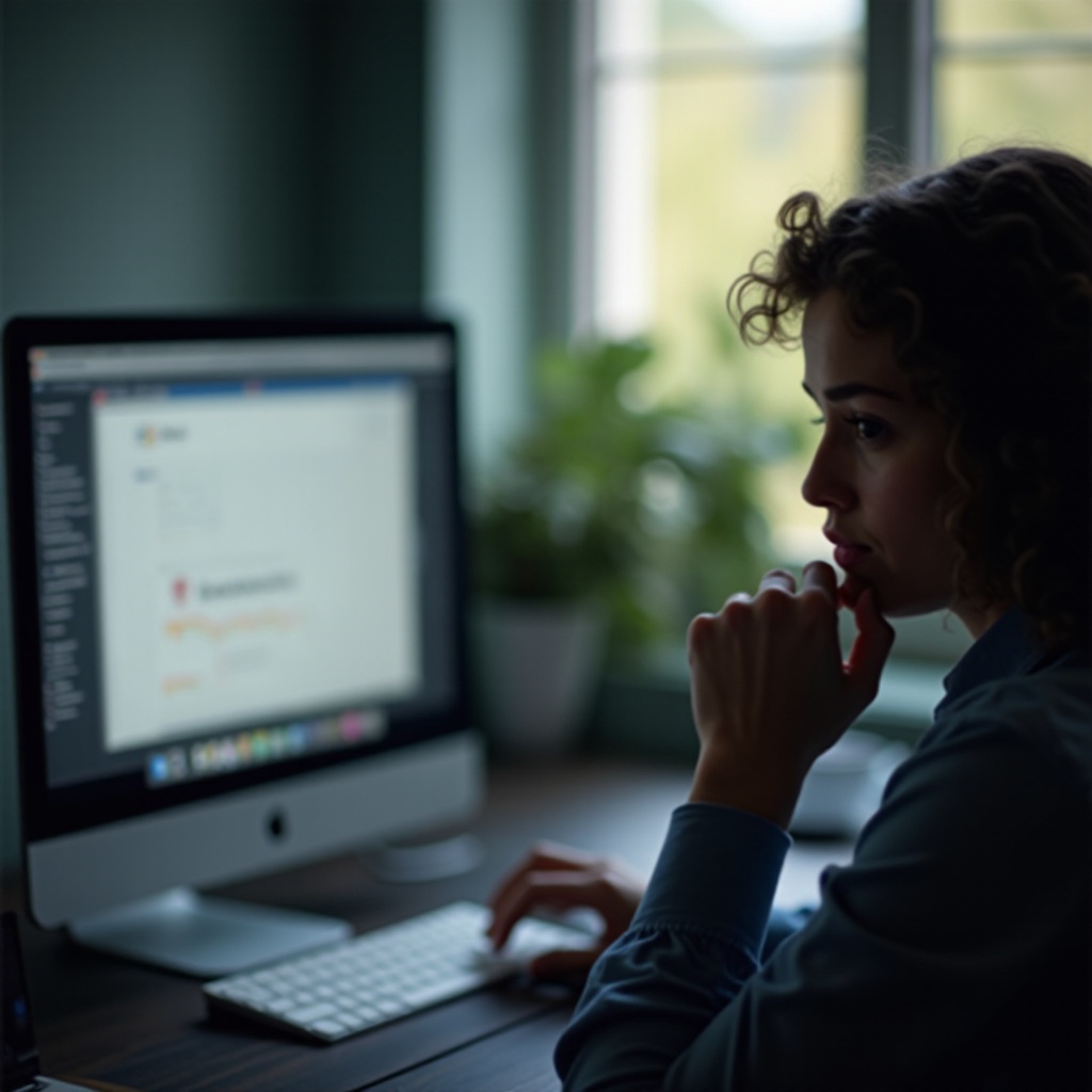 wyświetlacz monitora rozmyty