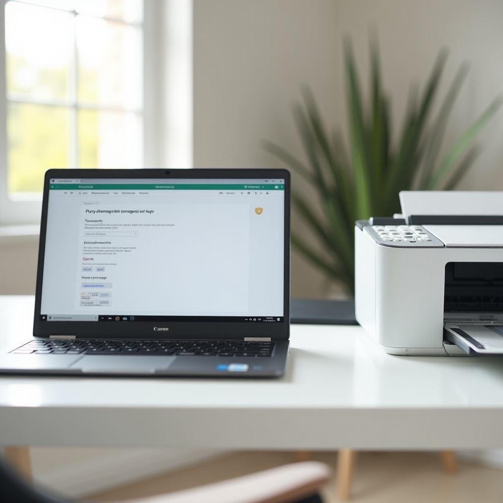 apakah printer canon mg3600 kompatibel dengan laptop acer chromebook