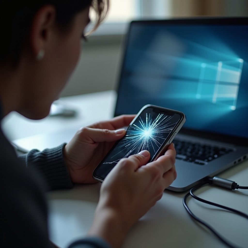 cara mengambil data dari ponsel yang rusak